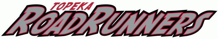 topeka roadrunners 2007-pres wordmark logo iron on transfers for T-shirts